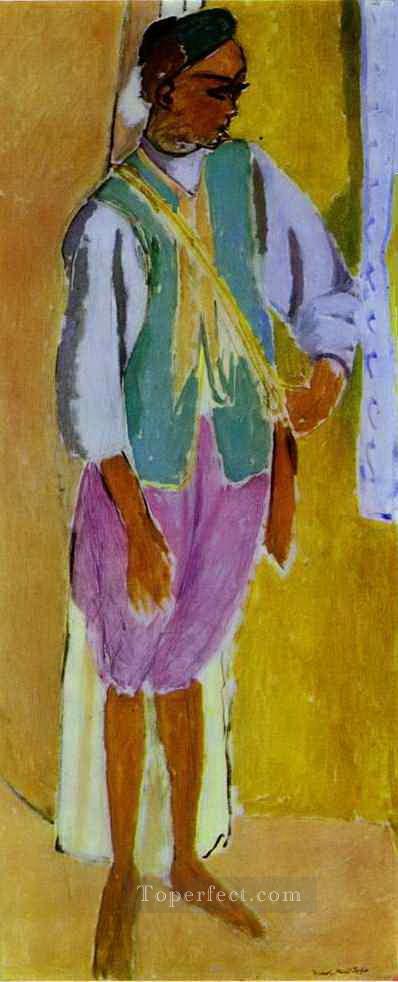 El panel marroquí Amido izquierda de un tríptico fauvismo abstracto Henri Matisse Pintura al óleo